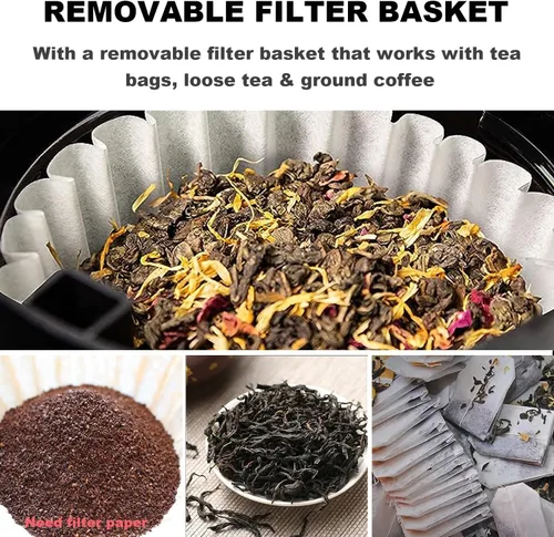 Miniatura 3 de Máquina de té helado y sistema de preparación de café helado con jarra de 2 cuartos, perfecto para té con infusión de frutas, limonada, agua