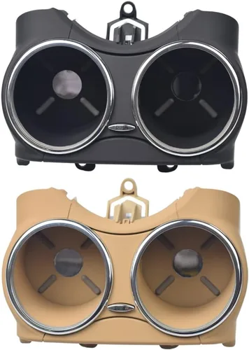 Miniatura 6 de Para Mercedes-Benz CLS C219 CLS 280 300 350 500 550 2006-2011 Soporte para bebidas doble taza #A21968004148K67 / A2196800414 (beige)