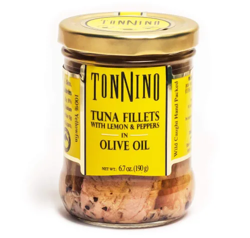 Miniatura 2 de Tonnino Filetes de atún - Limón y pimienta, aceite de oliva - 6.7 onzas (paquete de 6)