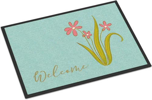 Miniatura 26 de Caroline's Treasures BB8537MAT - Felpudo de delfín bajo el agua de 18 x 27 pulgadas, tapete para puerta delantera interior y exterior, para entrada