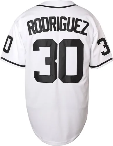 Miniatura 3 de The Sandlot Benny The Jet Rodriguez Michael Squints Palledorous Alan Yeah-Yeah McClennan Bel Air Jersey de Béisbol con Impresión 3D 30V-blanco