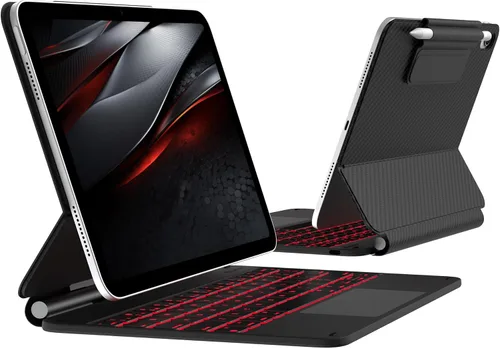 Miniatura 12 de typecase Funda de teclado Edge para iPad de 11ª generación A16 (2025) y 10ª generación de 10.9 pulgadas (2022) - Trackpad multitáctil, teclado