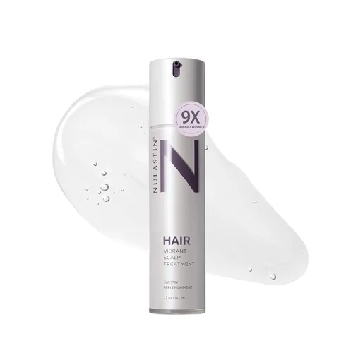 NULASTIN Suero para cuero cabelludo, tratamiento vibrante para ayudar a mejorar el aspecto de la densidad del cabello, fórmula ligera y de rápida