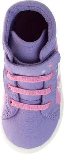 Miniatura 4 de Disney Encanto Shoes - Tenis de lona para niña, Mirabel Luisa Isabella, personaje de princesa, atléticos, casuales, de lona, sin cordones
