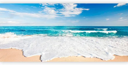 artgeist Mural de Pared Premium Playa 216x98 pulgadas - Papel Tapiz Fotográfico No Tejido Impresión Artística Mural de Pared de Vellón Decoración