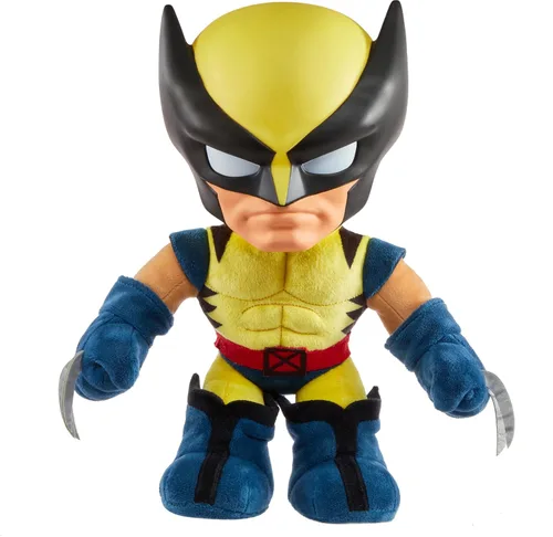 Miniatura 7 de Mattel Marvel - Figura de peluche de Groovin' Groot bailando y parlante de la serie Disney+ I Am Groot, juguete suave para niños, fanáticos