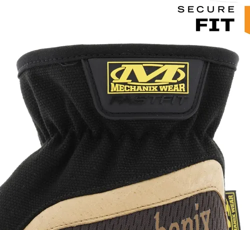 Miniatura 4 de Mechanix Wear Fastfit Guantes de Cuero - Guantes Resistentes a la Abrasión para Seguridad de las Manos - Transpirables - Ajuste Seguro - Palma