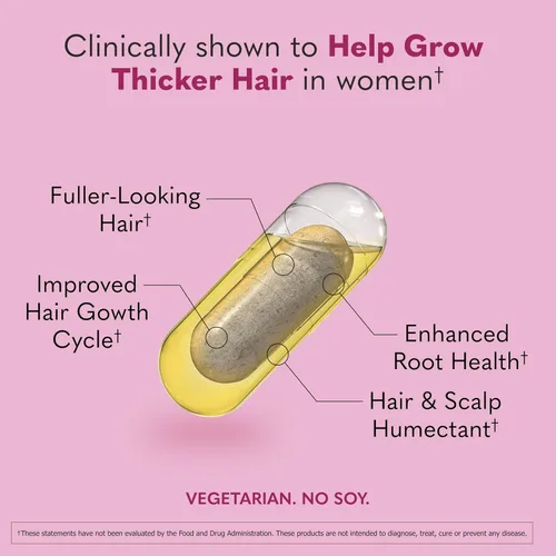 Miniatura 5 de Garden of Life DuoCaps para el crecimiento del cabello para mujeres y hombres, 30