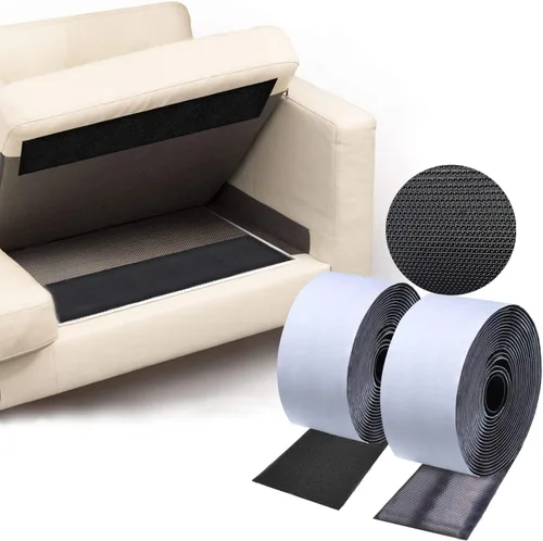 Miniatura 10 de STAY GENT Tiras con cinta autoadhesiva de gancho y bucle, cierre de tela de nailon para cojines de sofá, pedal de guitarra, gestión de cables