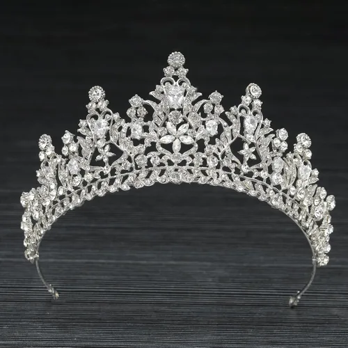 Miniatura 5 de LOVFOIVER Crown and Tiara for Women, Princess Crowns for Girls Crystal Queen Tiaras, Rhinestone Wedding Headband for Bridal