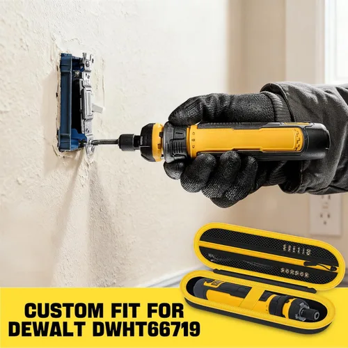 Miniatura 7 de Funda para destornillador inalámbrico DEWALT (DWHT66719) y puntas de destornillador, almacenamiento de herramientas impermeable a prueba de golpes