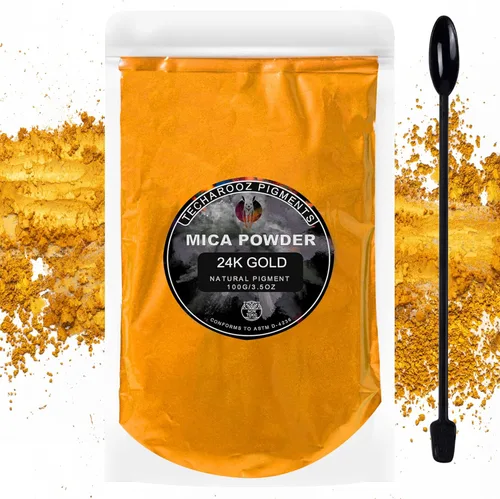Miniatura 15 de Polvo de mica verde malaquita para resina epoxi, 3.5 onzas, bolsa sellada, pigmento en polvo de 2 tonos para brillo de labios, uñas, colorante