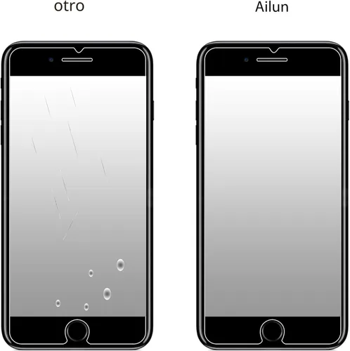 Miniatura 6 de Ailun - Protector de pantalla para iPhone SE 2020 (2ª generación)/2022 (3ª generación), 4.7 pulgadas. Vidrio templado de 0.25mm. Compatible