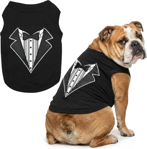 Miniatura 51 de Parisian Pet - Camiseta bordada para perros y gatos, con texto en inglés Sexy and I Know It, XS Sexy y lo sé