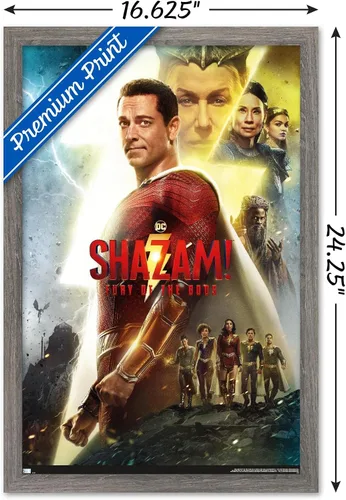 Miniatura 3 de Trends International DC Comics Movie Shazam! Fury of the Gods - Póster de pared de una hoja