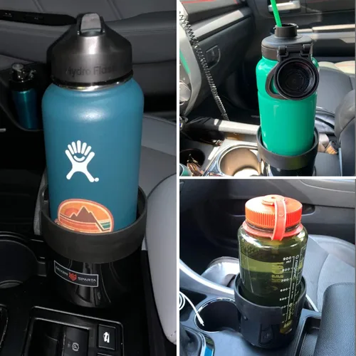 Miniatura 8 de SEVEN SPARTA Paquete de 2 soportes expansores de portavasos para automóvil, base ajustable, compatible con Yeti de 20/26/30 onzas, Hydro Flasks