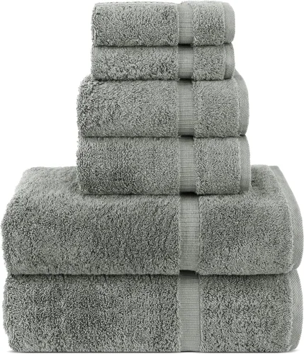 Miniatura 98 de Chakir Turkish Linens Hotel & Spa - Toallas turcas de algodón superior Gris