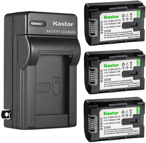 Miniatura 6 de Kastar AC - Cargador de batería de repuesto para JVC BN-VG107 BN-VG107AC BN-VG107E BN-VG107EU BN-VG107U BN-VG107US BN-VG107USM BN-VG108 BN-VG108AC