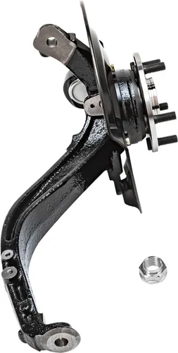 Miniatura 5 de Detroit Axle - Nudillo de dirección delantero izquierdo de 2.4L para Honda Accord 03-07 [transmisión manual], nudillo de dirección del lado