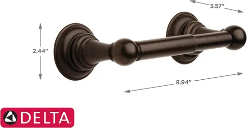 Miniatura 12 de Delta Faucet 134439 Providence - Accesorios de baño, gancho doble para toalla