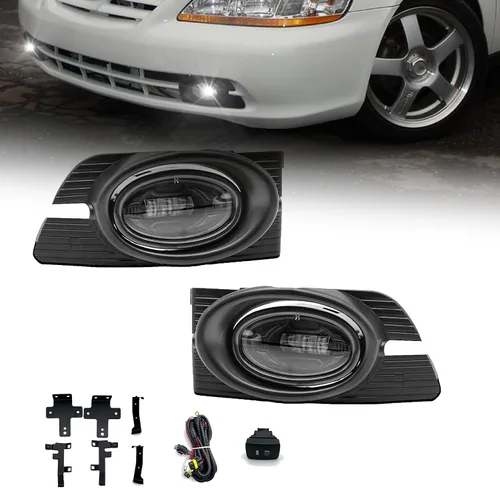 Miniatura 54 de Lámpara de luces antiniebla, compatible con Ford Expedition 1999-2002, F-150 1999-2003 y F-150 Heritage 2004, lado del conductor y del pasajero