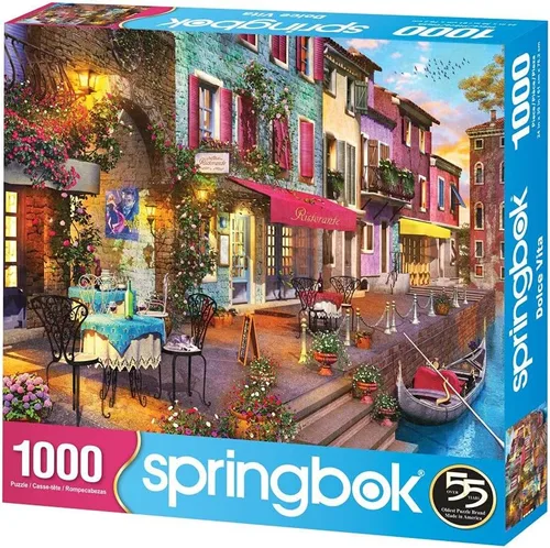 Miniatura 2 de Springbok Rompecabezas de 1000 piezas Dolce Vita - Hecho en Estados Unidos
