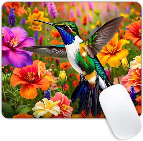 Miniatura 18 de Alfombrilla de mouse avanzada con base de goma antideslizante para computadoras, portátil, oficina, escritorio, accesorios, alfombrilla de mouse