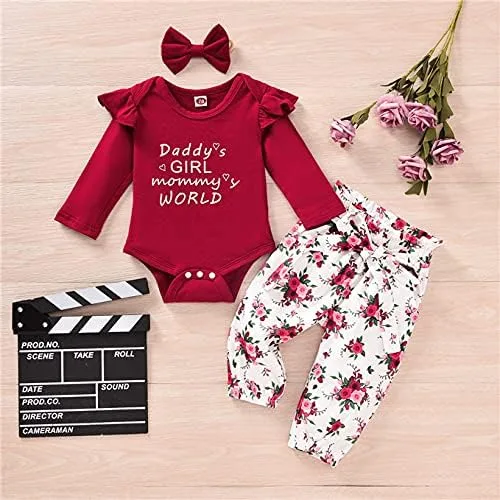 Miniatura 5 de Ropa de bebé recién nacida, ropa de otoño e invierno, pantalones de mameluco para bebés, ropa linda para niñas