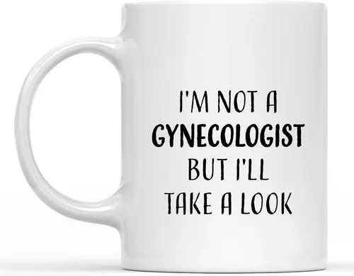 Miniatura 45 de Taza inspiradora y sarcasmo con texto en inglés "A Truly Great Doctor is Hard to Fond", regalos inspiradores y sarcasmo para hombres y mujeres