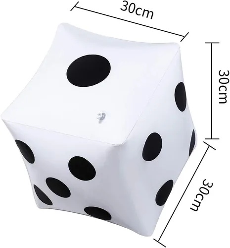 Miniatura 2 de Juguete inflable gigante de 13 pulgadas para juegos de césped, juegos de suelo al aire libre, paquete de 2