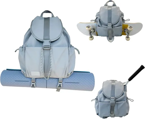 EKE Mochila deportiva para gimnasio, yoga, tenis, regalo deportivo, versátil, para viajes, viajes, natación, patineta, bádminton, casual,