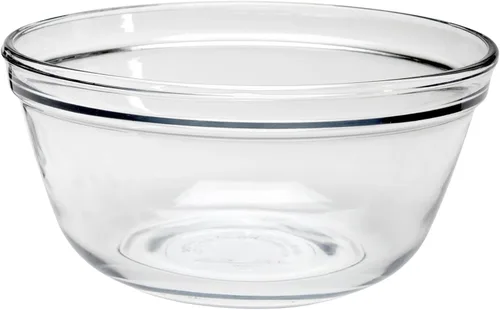 Miniatura 10 de Anchor Hocking - Tazón de vidrio para mezclar, de 1.5 cuartos de galón, transparente