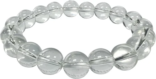 Miniatura 429 de Gem Avenue Handmade Round Bead Stretch Bracelet Unisex Natural Stone Beaded Jewelry for Men & Women, Elastic Wristband for Daily Wear