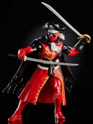 Miniatura 3 de Hasbro Marvel Legends Series - Figura de acción de Deadpool de 6 pulgadas (pirato), diseño prémium y 3 accesorios