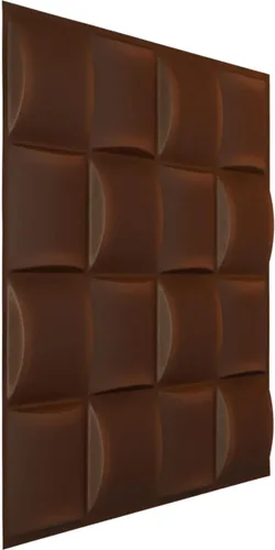 Miniatura 2 de Ekena Millwork 19 5/8 pulgadas de ancho x 19 5/8 pulgadas de alto, Baile EnduraWall decorativo 3D, óxido metálico envejecido
