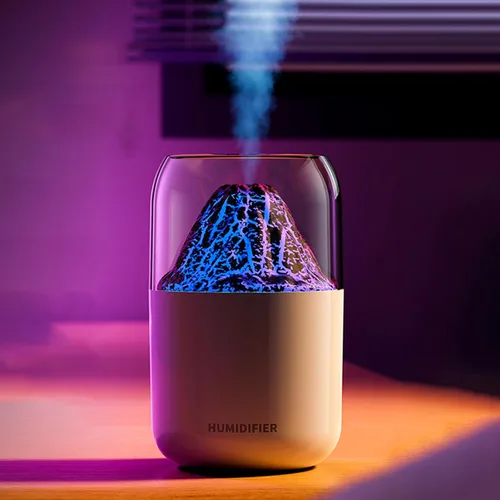 Miniatura 6 de Mini humidificador portátil, humidificador pequeño de niebla fría, humidificador de escritorio personal USB para dormitorio de bebé, viajes