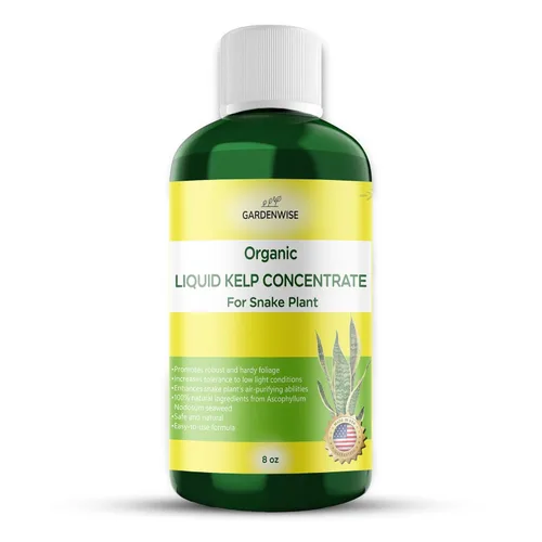 Miniatura 33 de GARDENWISE Fertilizante orgánico prémium de anturio de algas marinas – Alimento líquido para plantas de algas marinas – Potenciador de suelo rico