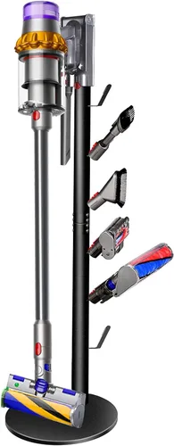 XIGOO Soporte de almacenamiento compatible con aspiradoras y accesorios inalámbricos V15 Detect V11 V10 V8 V7 V6, estación de acoplamiento de suelo,