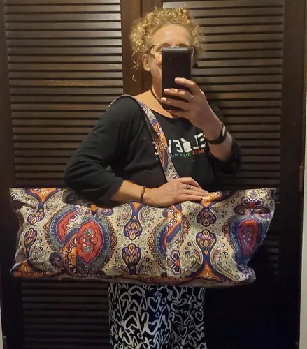 Miniatura 2 de Bolsa grande para esterilla de yoga para mujeres y hombres, bolsa de gimnasio para viajes, pilates, oficina, playa, entrenamiento, con correa