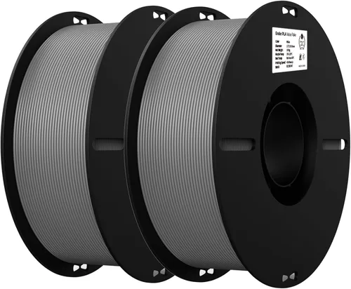 Miniatura 31 de Creality Filamento PLA+ Negro 1.75mm, filamento para impresora 3D de alta resistencia y sin enredos, embalaje al vacío, filamento para impresión 3D