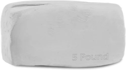 ReArt Arcilla de cerámica de bajo fuego (conos 04-3) Arcilla de modelado artístico para lanzar ruedas y construir a mano, arcilla de cerámica para