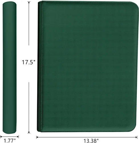 Miniatura 3 de Carpeta para tarjetas de 16 bolsillos, más de 1000 carpetas de tarjetas coleccionables con cremallera de alta calidad, álbum de bolsillo de doble
