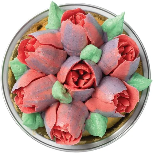 Miniatura 24 de Restaurantware Pastry Tek - Punta de tubería rusa, 1 punta para decoración de pastel de rosas, punta de decoración de acero inoxidable #9 resistente