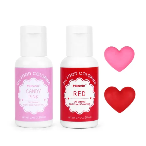 Colorante alimentario a base de aceite para chocolate, colorante rosa caramelo, colorante rojo para decoración de pasteles, azúcar, caramelo