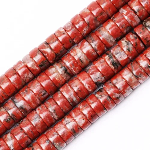 Miniatura 41 de Cuentas Heishi de piedra natural para hacer collares, cuentas pequeñas de piedra redonda plana de 0.116 pulgadas x 0.039 pulgadas para hacer joyas