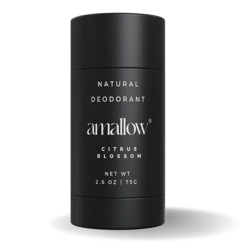 Amallow - Desodorante Natural – Sin Sales de Aluminio, a Base de Sebo, Sin Bicarbonato de Sodio, con Magnesio y Zinc – Protección contra Olores de