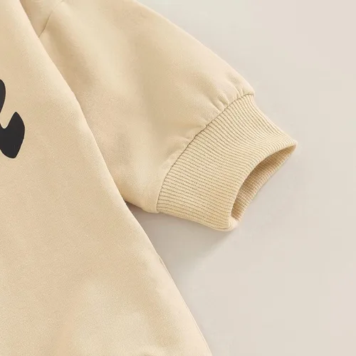Miniatura 5 de Sudadera de Acción de Gracias para bebé y niña mameluco de manga larga con estampado de pavo y gran tamaño ropa de otoño