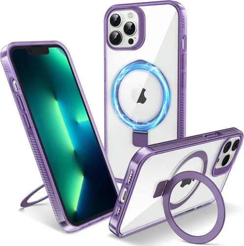 Miniatura 57 de Funda magnética para iPhone Air – [Soporte invisible integrado] [Compatible con MagSafe] [Protección contra caídas de grado militar] Cubierta