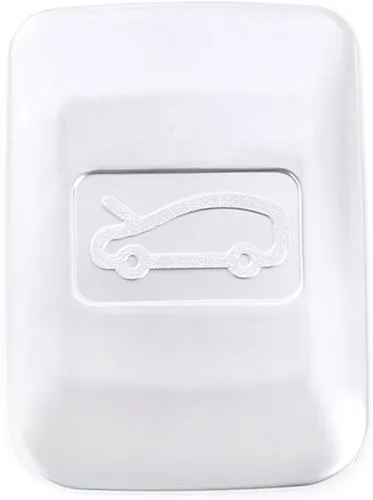 Miniatura 3 de YIWANG Cubierta de panel de interruptor de capó cromada ABS para Land Rover Range Rover Evoque L551 2019 2020 accesorio