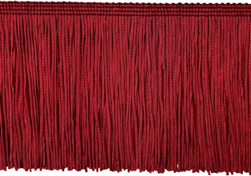 Miniatura 44 de Trims by The Yard Borde de flecos de cadeneta de 6 pulgadas, poliéster, decorativo, versátil para C rosa rubor (corte de 5 yardas)